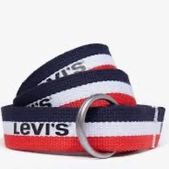 Levi’s Logo Belt RARE Levi Strauss & Co Original Riveted Eagle Logo Belt Buckle  main image 4